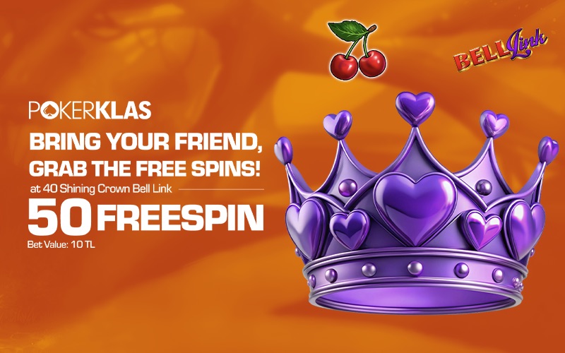 BRING A FRIEND CLAIM THE FREESPINS
