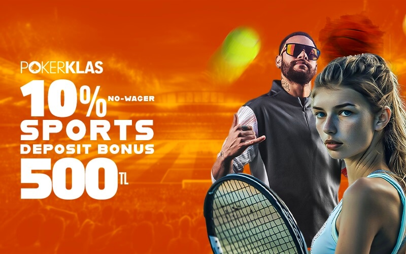 10% SPORTS DEPOSIT BONUS